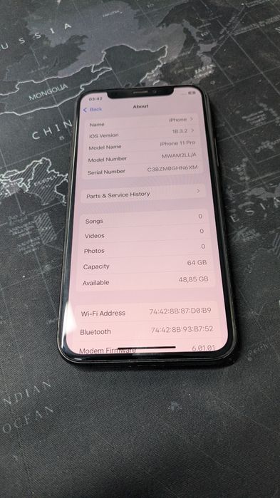 iPhone 11 Pro - ideal holatda aybi yo'q ochilmagan radnoy hamma joyi