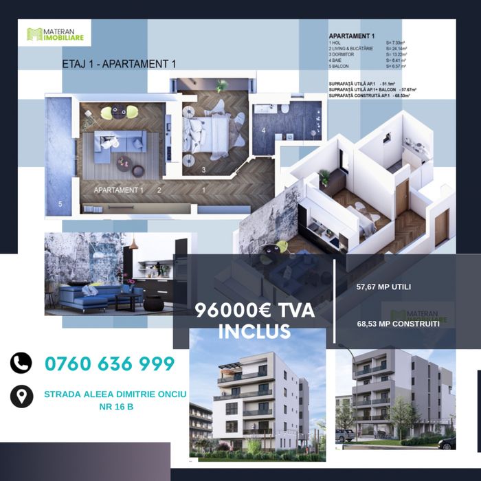 Apartamente Cu 2 Si 3 Camere Direct Propietar Zona Baba Novac-Kamsas