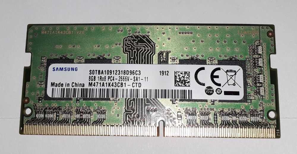 Memorie 8GB DDR4 2666MHz Samsung M471A1K43CB1-CTD laptop NAS noua