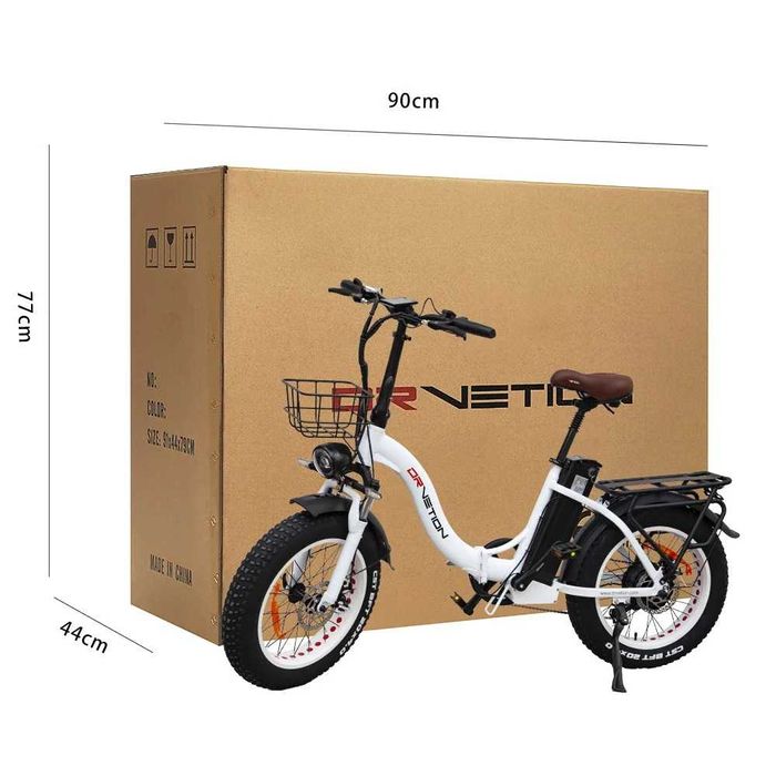 Сгъваемо електрическо колело DrveTion CT20 750W 48V 15Ah