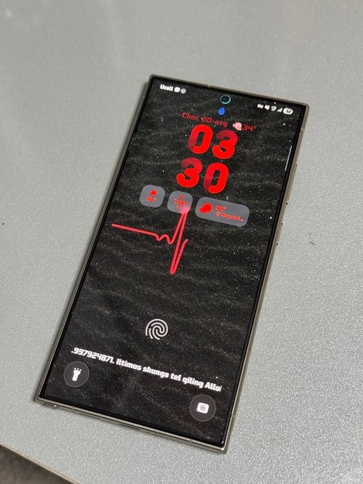 S24 ultra holati yaxshi.