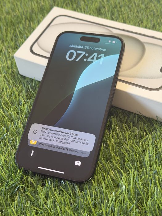 Iphone 15 256gb black/negru