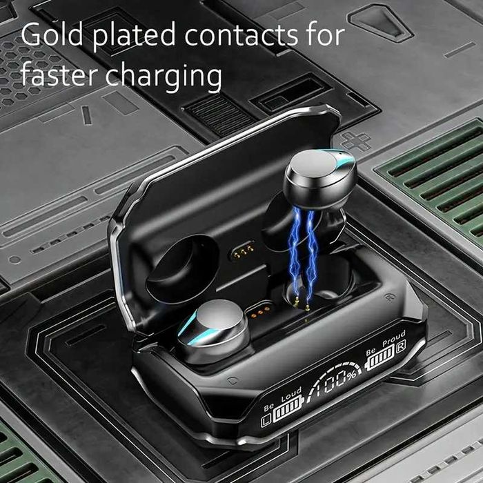 Căști bluetooth gaming cât și apeluri telefonice demențiale.