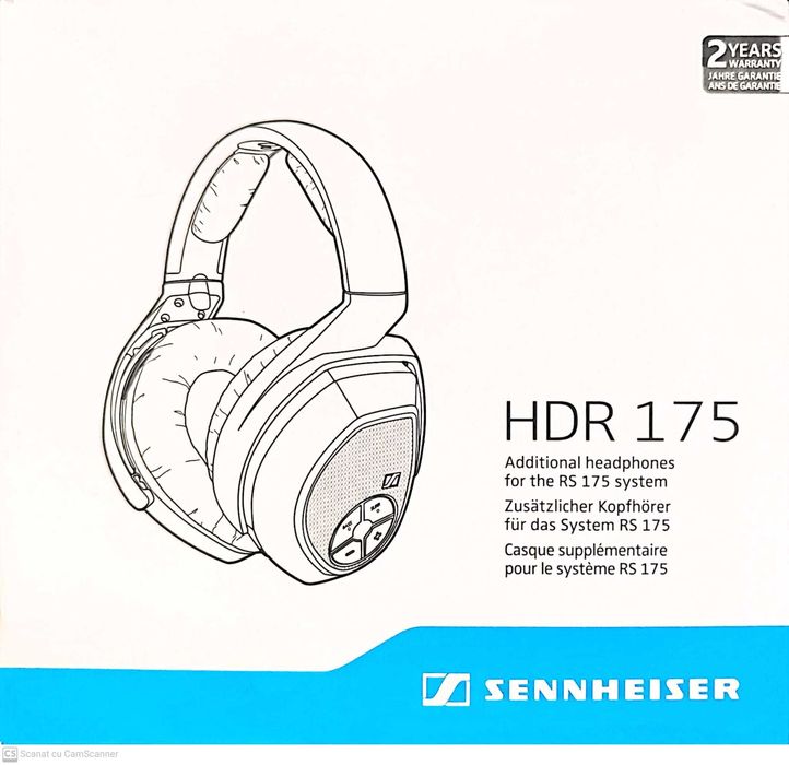 Casti aditionale SENNHEISER HDR 175