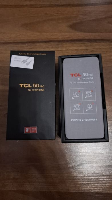 Telefon TCL 50 PRO Nextpaper 5g Moon Grey; NOU.