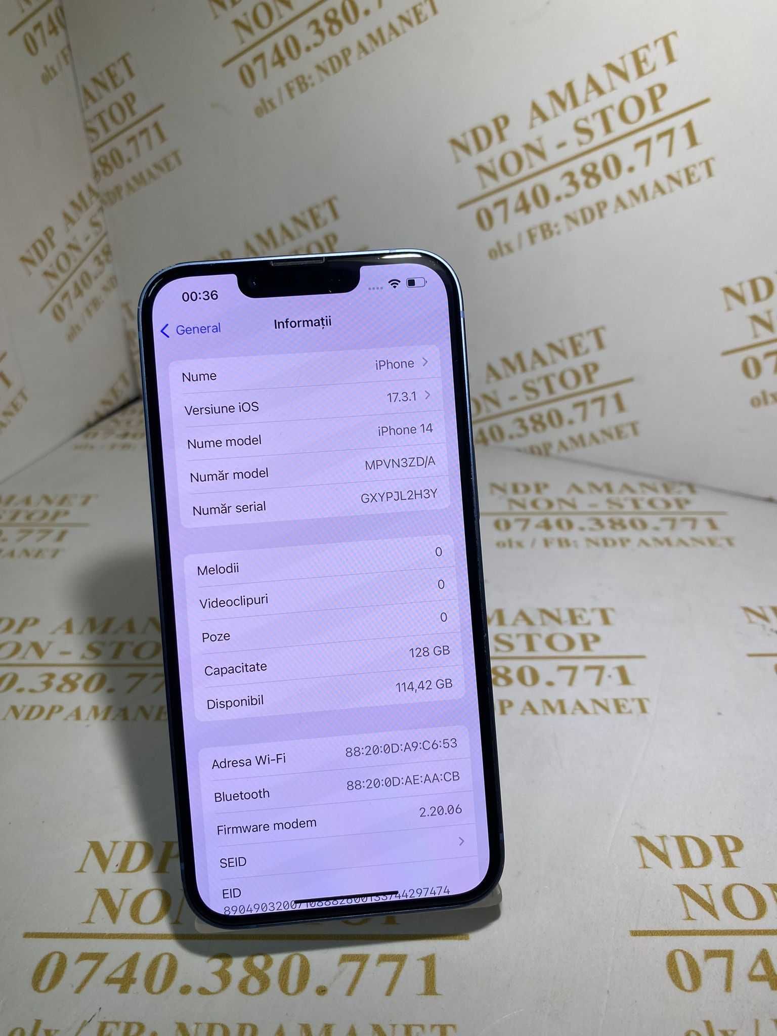NDP Amanet NON-STOP Sos. Giurgiului 119- IPHONE 14 ( 18398)
