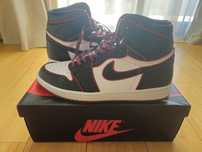 Jordan 1 Bloodline 46 EU noi cu legit check si sneaker shields cadou