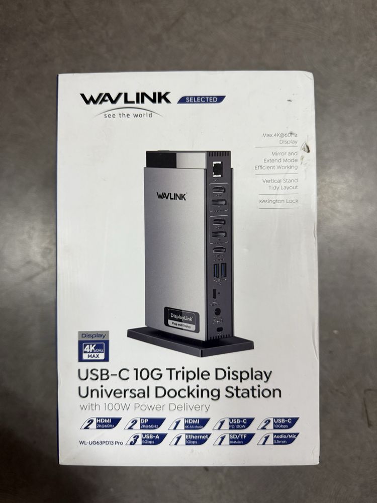 WAVLINK docking/докинг станция