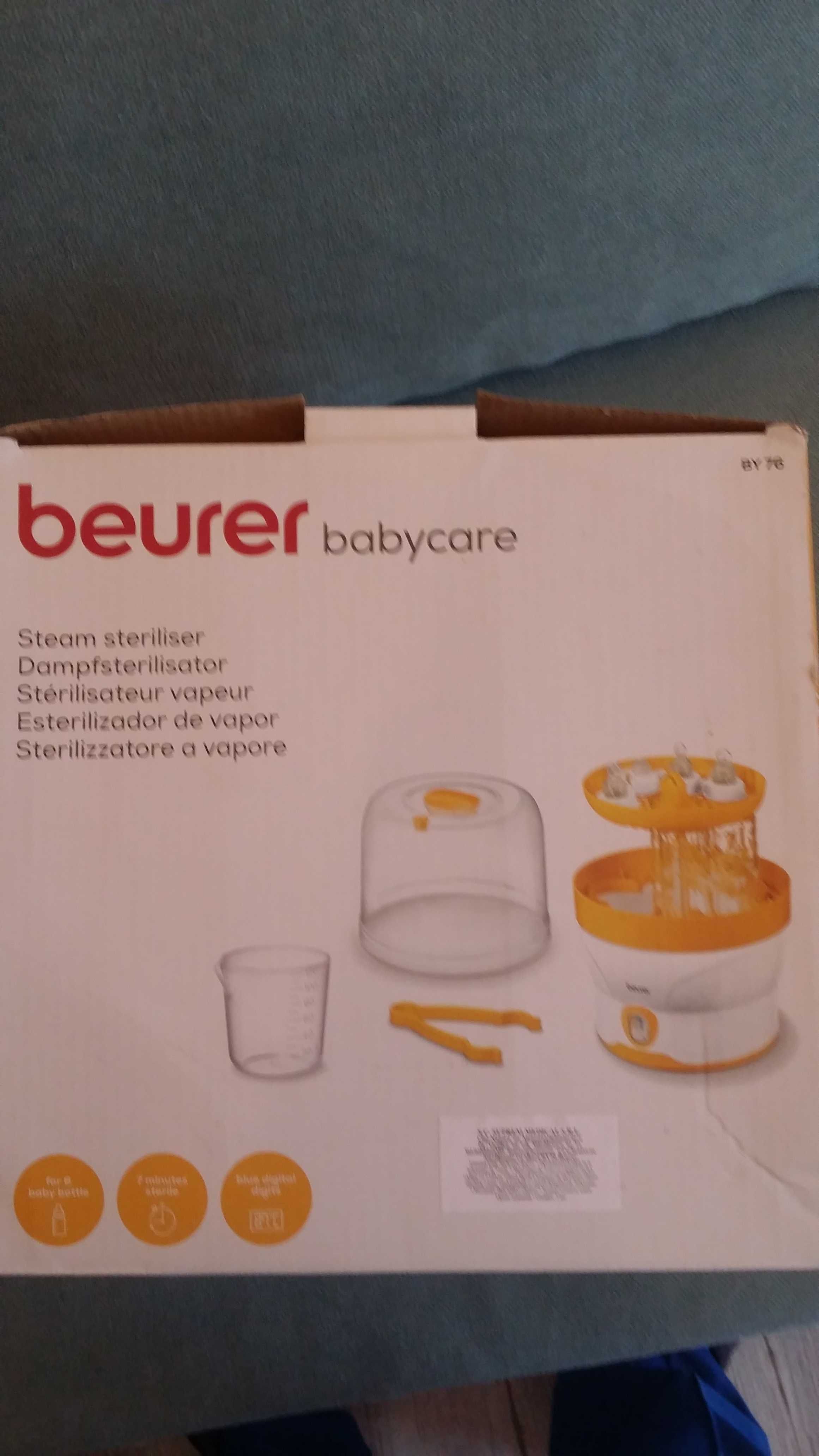 Sterilizator Beurer 6 sticle si 6 tetine pentru copii