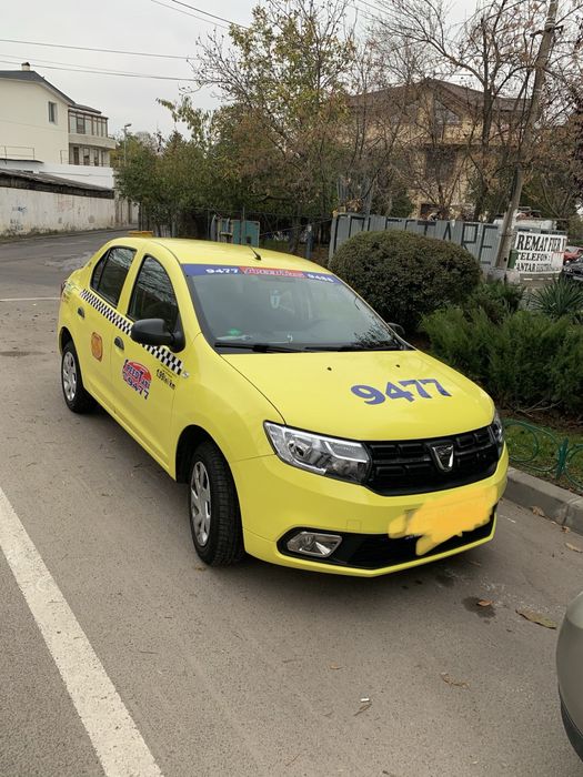 Sofer taxi Logan 2018 colantat Speed Taxi la plan