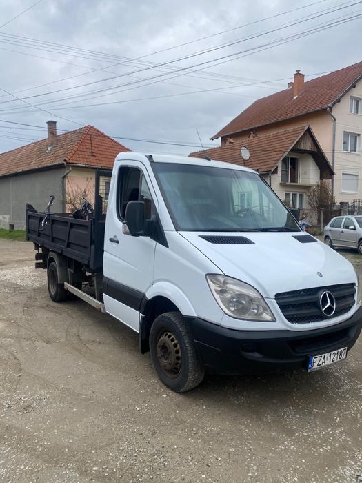 Mercedes Sprinter basculabil pe 3 parti