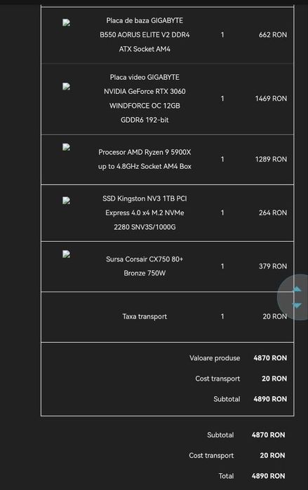 Pc Gaming-High End-Ryzen 9 5900x-RTX 3060 12GB