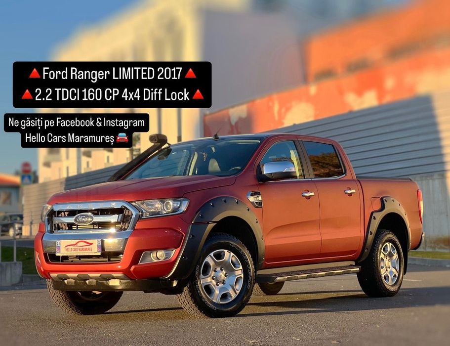 Ford Ranger Automat 2.2 TDCI 160 CP Senzori Parcare Piele