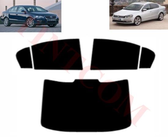 VW Passat B6/B7 (4 врати, седан, 06-13) Фолио за затъмняване на стъкла