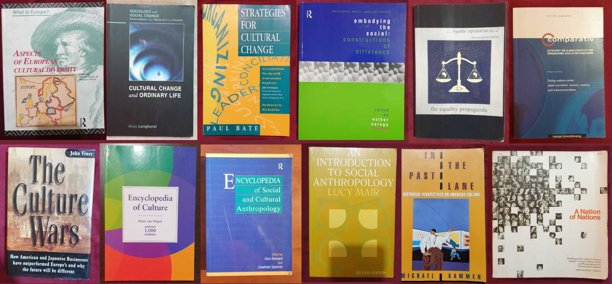 Социология, културология, равенство - 12 книги