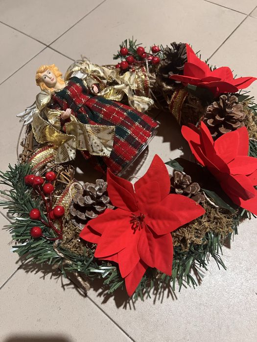 Decoratiuni Craciun , coronita Craciun , hand-made