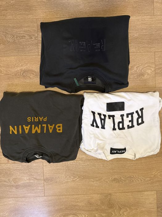 Блузи G-Star Raw, Balmain Paris, Replay- XXL размери