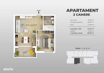 M2 Aparatori bloc nou Dr. Jilavei - 2 camere 50 mp cel mai bun pret