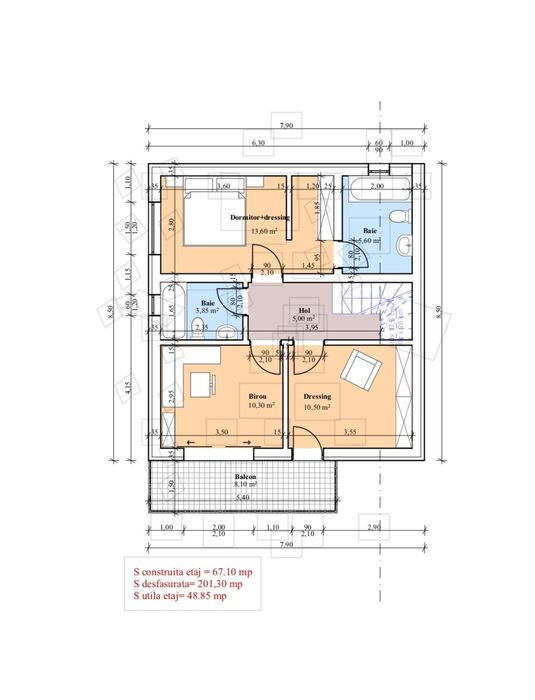 451 mp Teren central cu AUTORIZAȚIE DE CONSTRUCȚIE VILA 210 MP. .