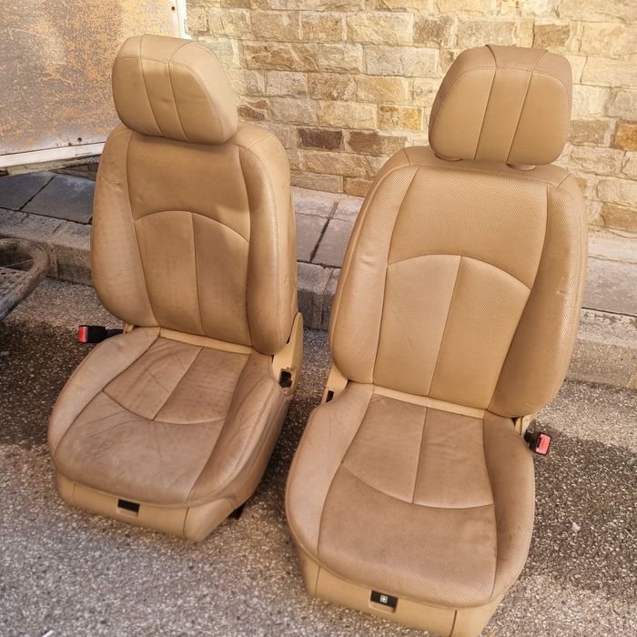 Седалки мерцедес w211 бежови