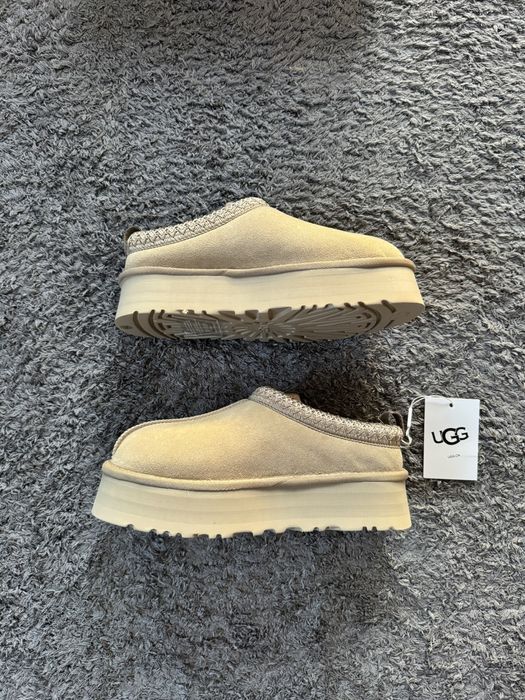 UGG Tasman Platform Slippers Cream