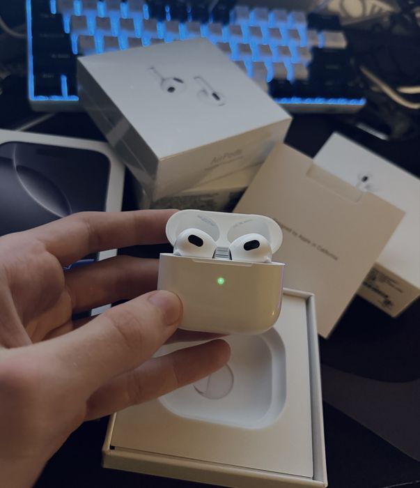 AirPods 3 – Sigilate – Toate funcțiile active