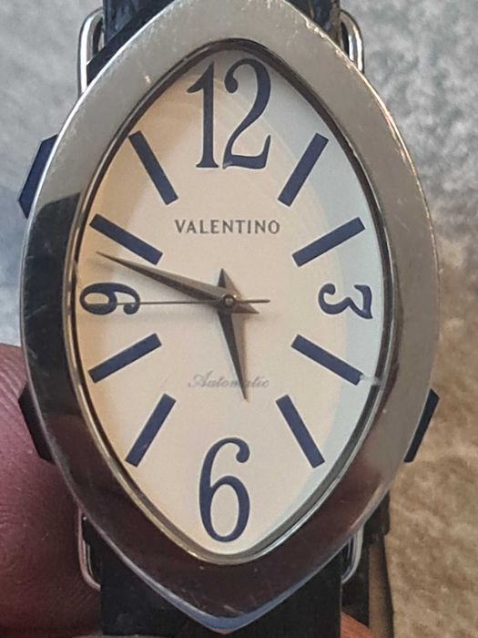 Ceas Valentino Philip Watch AutomaticPietre Zwarosvski,BrataraCrocodil