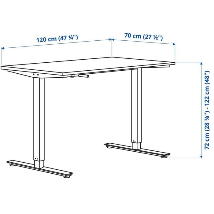 Ikea офис  ново оборудване Trotten,Marius,Mitback,Janaxel