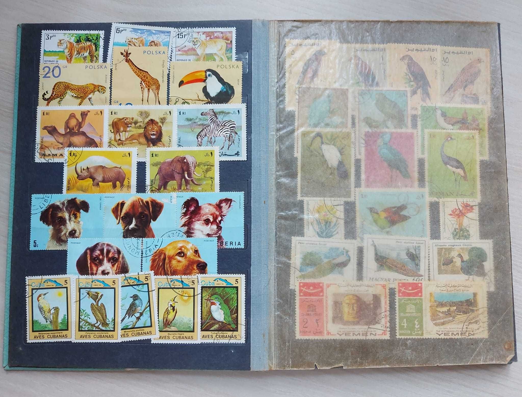 De vânzare clasoare cu timbre de colecție