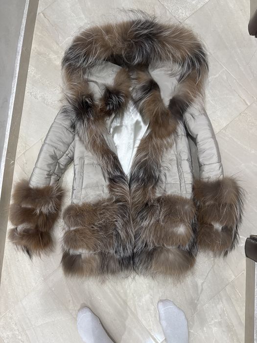 Дамско яке шушляк с естествен косъм