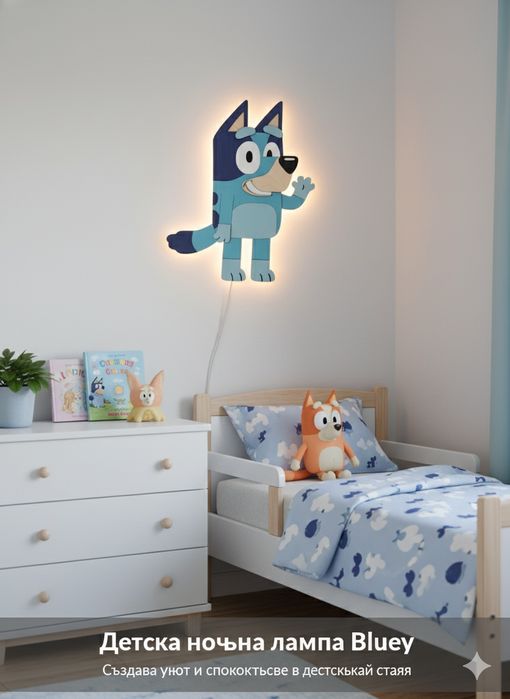 Нощна лампа Блуи