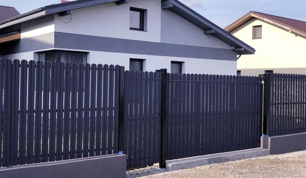 Vând garduri tip jaluzea,tabala cutata,șapcă metalica