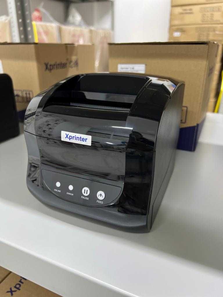 Принтер этикеток. Xprinter ХР 365 B печать штрихкодов