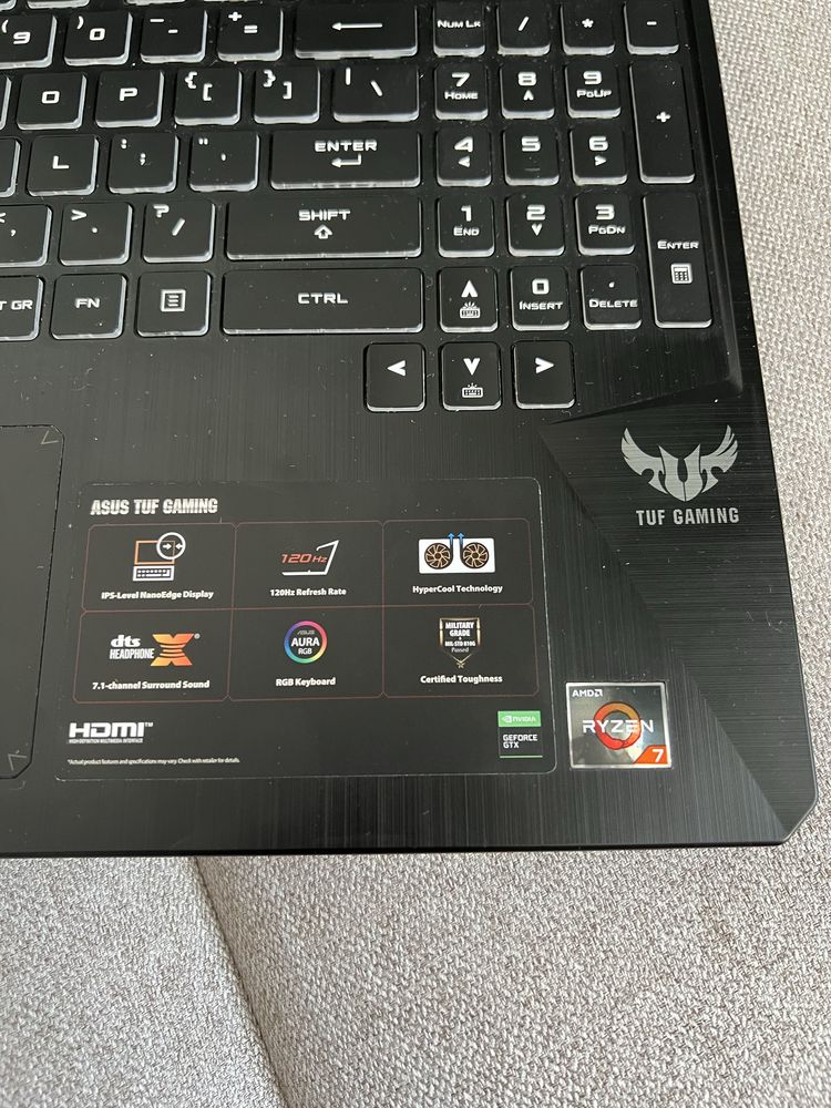 Laptop Asus TUF Gaming FX505 DU