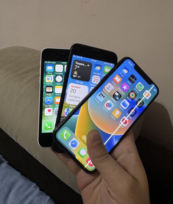 Айфон 3 та биттада