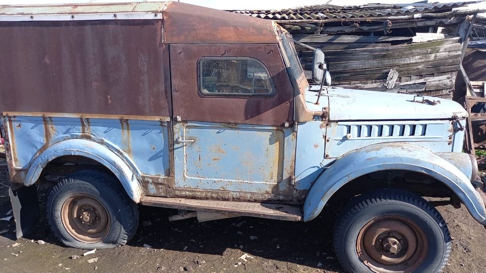 Газ 69,    прицеп