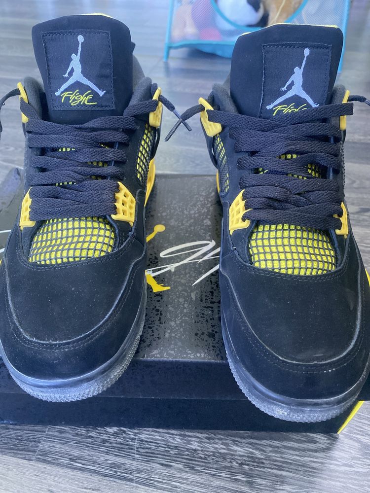 jordan 4 yellow thunder СПЕШНО
