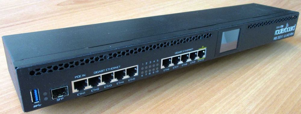 Сетевое оборудование MikroTik коммутатор маршрутизатор