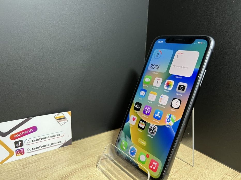 iPhone 11 128Gb Black 3 ani garanție, Telefoane Mureș