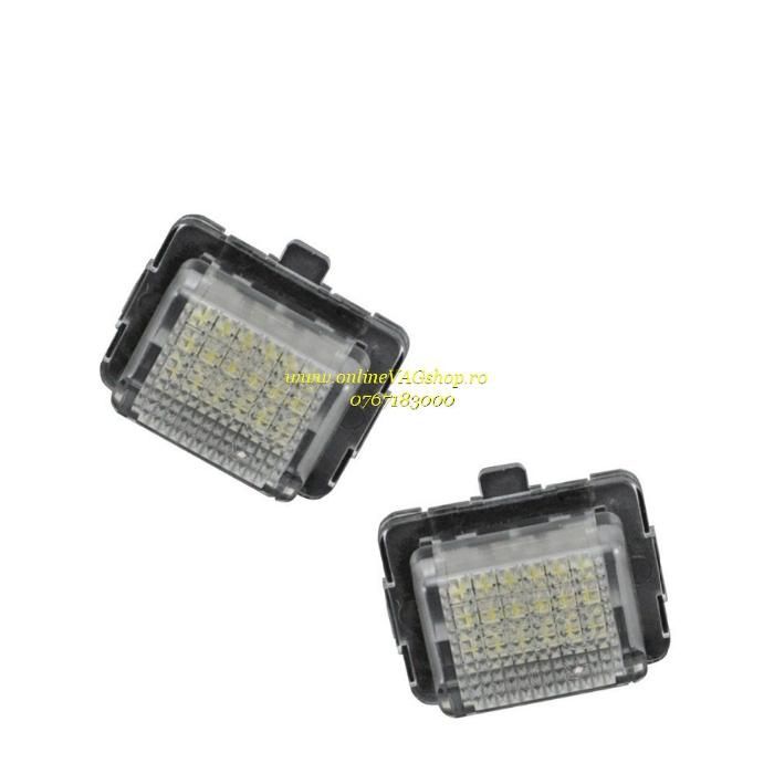 Set lampa LED numar MERCEDES BENZ W204, W204 Wagon W212, W221, C216, C