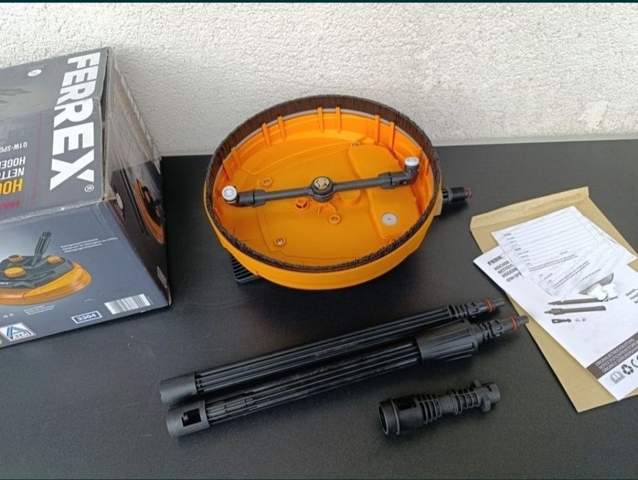 perie curatare pereti pavaje terase gradina cu presiune apa turbojet