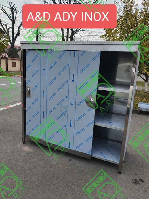 Mobilier inox ...mese ,hote spalatoare