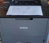 Лазерен принтер Brother HL-L5000D почти нов