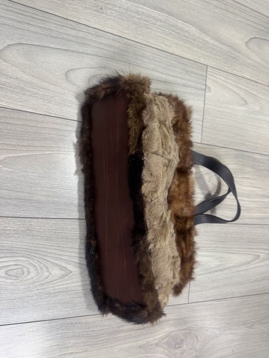 Чанти естествена косъм лисица