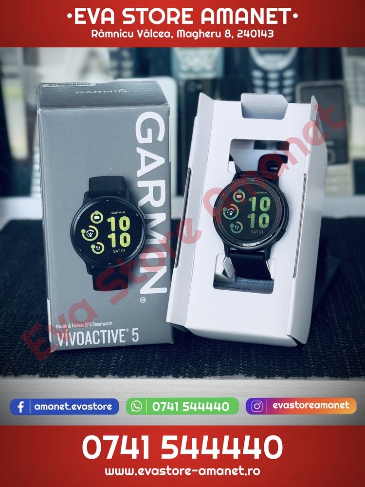 Smartwatch GARMIN Vivoactive 5 42mm Amoled GPS Android/iOS Produs nou