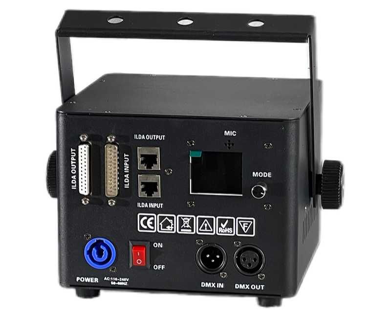 Laser ringlight și jocuri de lumini