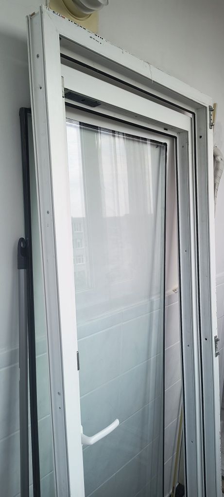 USA interior/ exterior geam termopan PVC alb