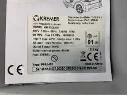 Пароструйка чисто нова- Професионална машина Kremer KR7300WH