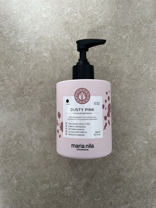 Masca nuantatoare par roz dusty pink Maria Nila