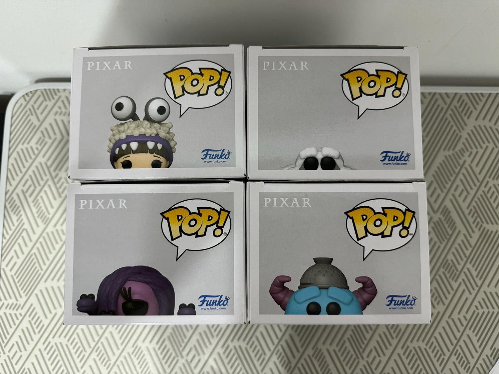 Vand Colectie 4 Figurine Funko Pop Monsters, Inc. Disney Pixar